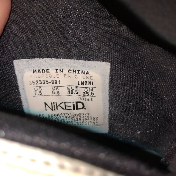 NIKE SHOES SHOX ELITE FLIGHT SIZE 7.5 RED WHITE 352335-991 BASKETBALL MENS - Picture 9 of 9